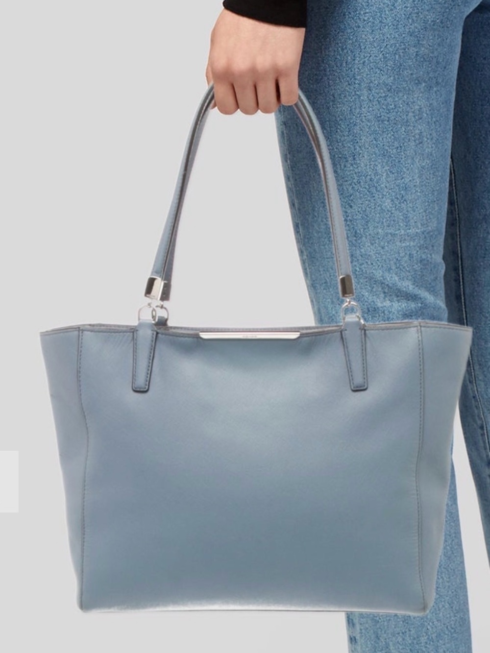 Coach Saffiano Leather Tote w/ coach dust bag - Picture 5 of 17